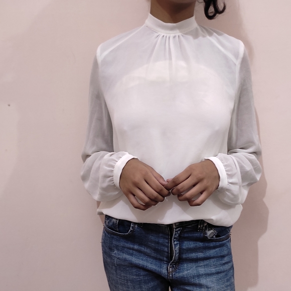 zara Backless white top - Picture 4 of 6